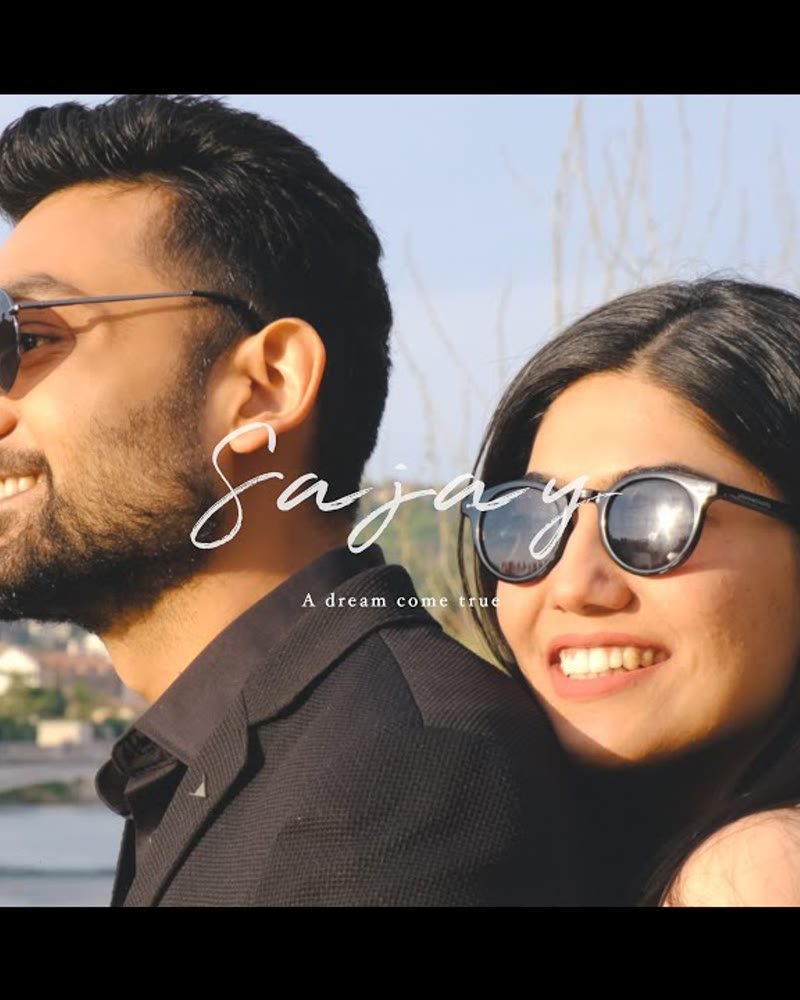 Sajay & Sakshee's pre-wedding film — watch on YouTube